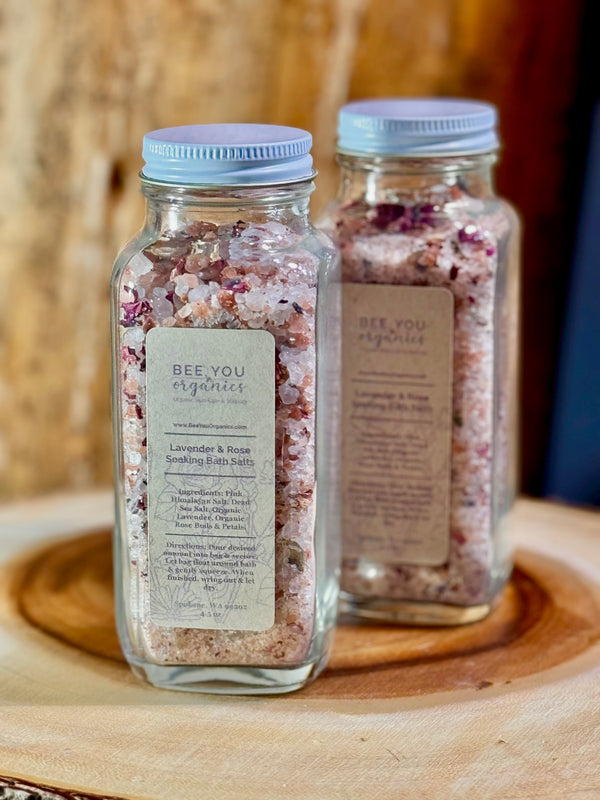 Lavender & Rose Bath Salts