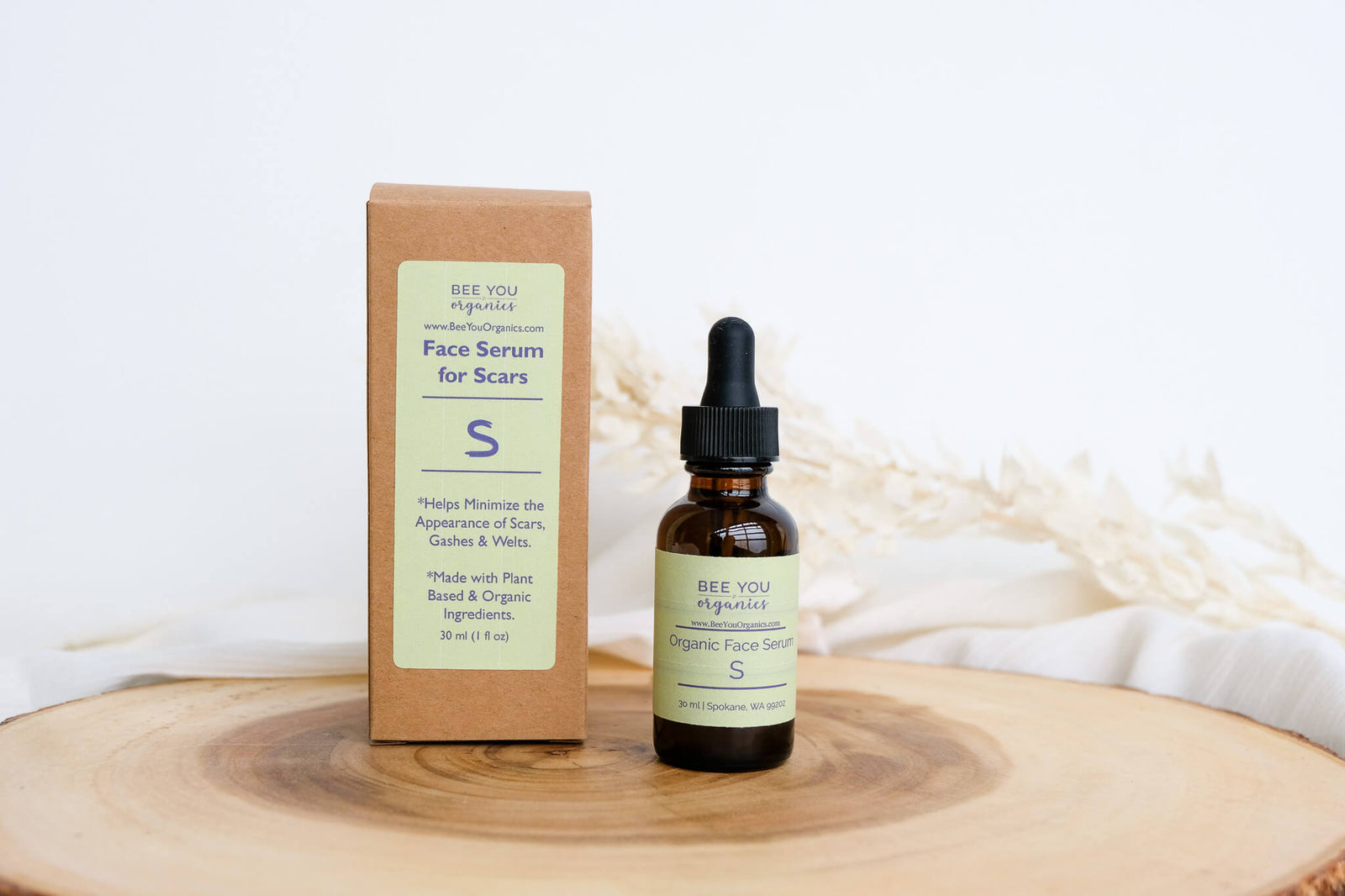 Organic Face Serum | Natural Scar Serum | Natural Beauty – Bee You 