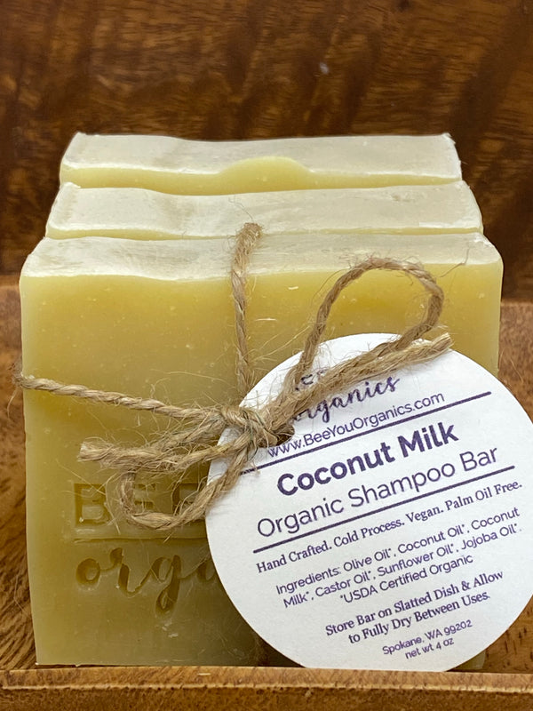 Organic Coconut Milk Shampoo Bar