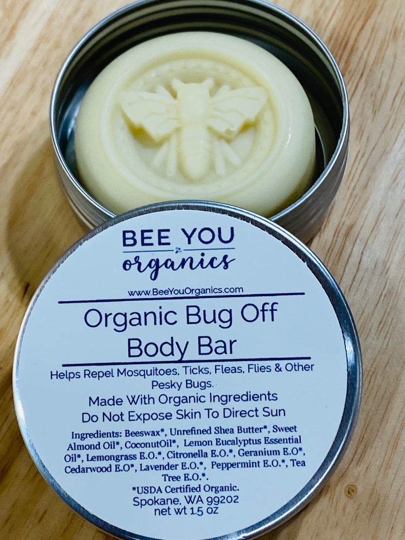 Organic Bug Off Body Bar - SUMMER SALE